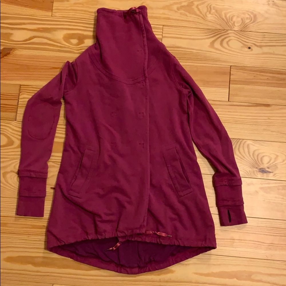 Lululemon snap sweatshirt/sweater